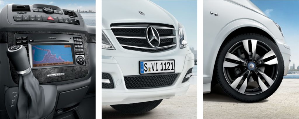 The Mercedes-Benz Grand Edition Viano. The Mercedes-Benz Grand Edition Viano.